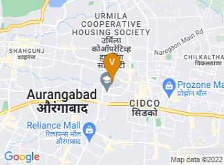 map of MGM University Aurangabad