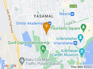 map of Azərbaycan Memarlıq və İnşaat Universiteti