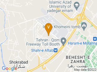 map of Shahre Aftab Exhibition Center