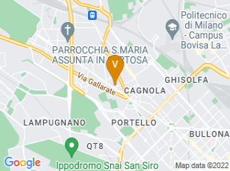 map of Hotel Raffaello