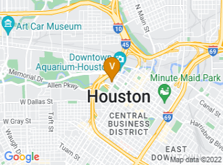 map of The Hobby Center for the Performing Arts