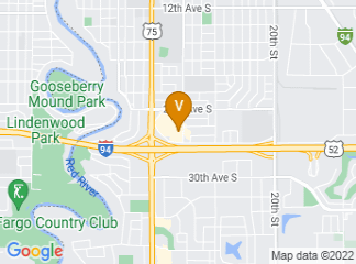 map of Courtyard by Marriott Fargo Moorhead, MN