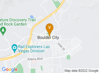 map of Boulder City Hall