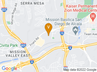 map of Snapdragon Stadium