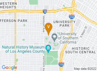 map of USC Student Counseling Services
