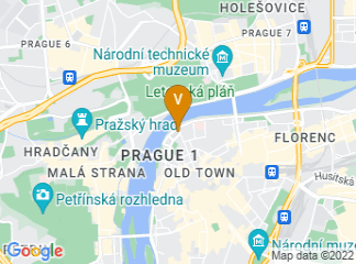 map of Faculty of Law of the Charles University