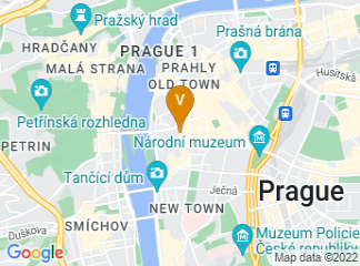 map of Technologické centrum UMPRUM Mikulandská
