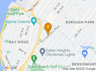 map of Brooklyn Public Library - McKinley Park Branch
