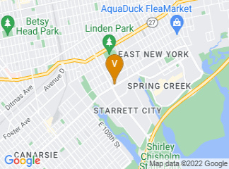 map of Brooklyn Public Library - Spring Creek Branch