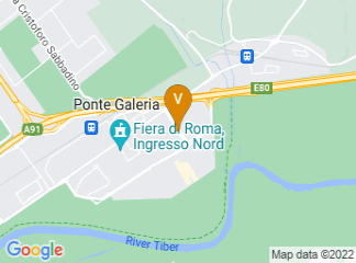 map of Fiera di Roma - Ingresso Est