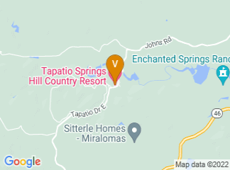 map of Tapatio Springs Hill Country Resort