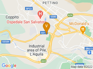 map of Hotel La Dimora del Baco