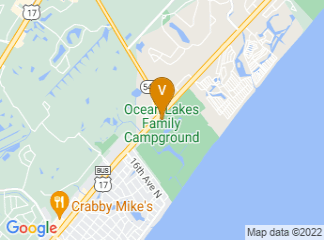 map of Ocean Lakes Family Campground