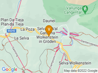 map of Hotel Oswald