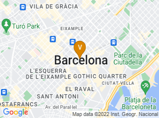 map of Honest Greens Rambla Catalunya