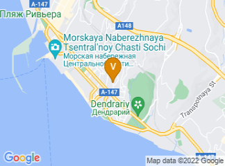 map of Black Sea Sochi