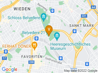 map of Belvedere 21
