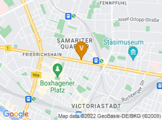 map of IU International University of Applied Sciences - Campus Berlin
