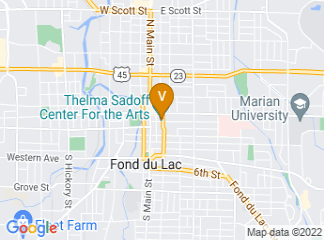 map of Thelma Sadoff Center For the Arts