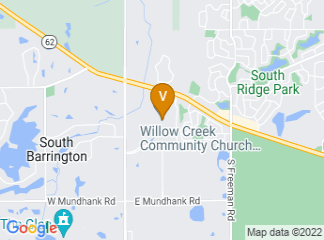 map of Willow Creek Community Church South Barrington
