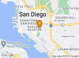 map of Hotel Indigo San Diego-Gaslamp Quarter, an IHG Hotel