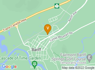 map of Banff Park Church