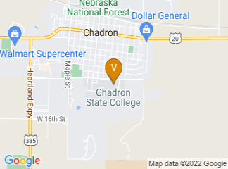 map of Chadron State College