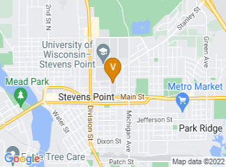 map of UWSP School of Continuing Education