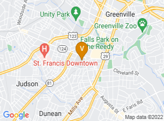 map of Greenville Senior High School