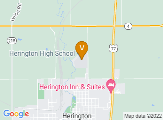 map of Herington High School