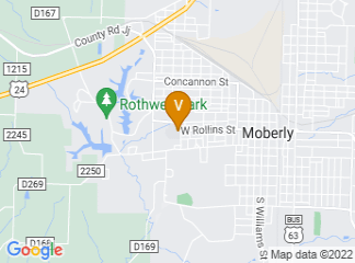 map of Moberly Area Community College - Moberly