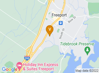 map of L.L.Bean Corporate Headquarters
