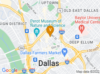 map of JW Marriott Dallas Arts District Hotel