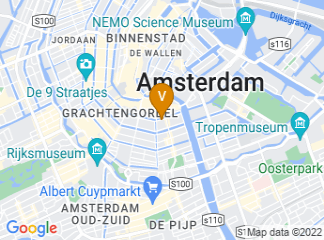 map of Waldorf Astoria Amsterdam