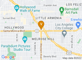 map of Secrets of Hollywood