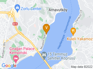 map of Mandarin Oriental Bosphorus, Istanbul