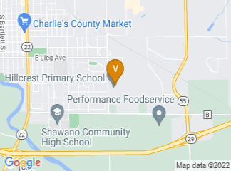 map of Hillcrest Primary School