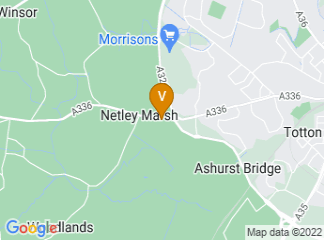 map of New Forest Motor Company.