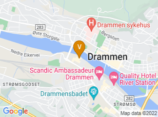 map of University of South-Eastern Norway