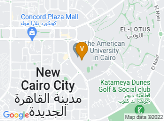 map of AUC New Cairo Campus Shop