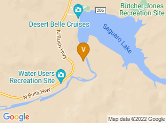 map of Saguaro Lake Guest Ranch