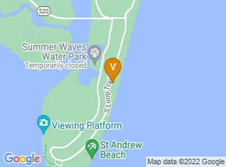 map of Hampton Inn & Suites Jekyll Island