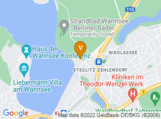 map of Jugendherberge Berlin - Am Wannsee
