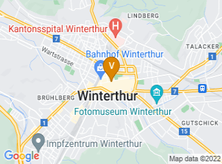 map of Casinotheater Winterthur