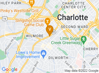 map of Dimensional Fund Advisors Charlotte