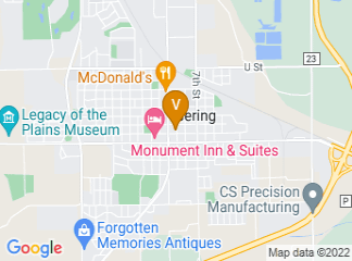 map of American Legion Post #36
