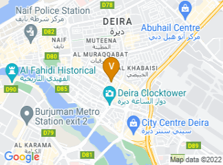 map of Grand Central Hotel Dubai