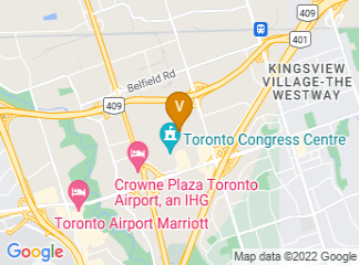 map of The Toronto Congress Centre - North Building