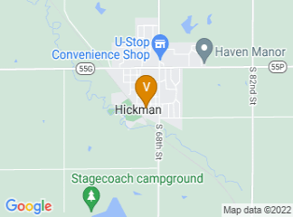 map of American Legion Post 105