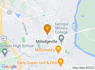 map of Georgia College & State University